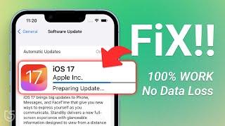 How to Fix iOS 18/17 Stuck on Preparing Update on iPhone/iPad