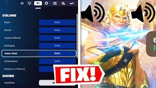 HOW TO FIX GAME CHAT AUDIO IN FORTNITE SEASON 2! (Voice Chat Not Working)