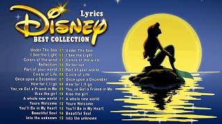 Walt Disney Songs With Lyrics  Disney Princess Songs  The Most Romantic Disney Soundtracks