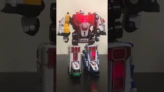 [60 FPS] Delta Squad Megazord (Dekaranger Robo) #powerrangers #supersentaiseries