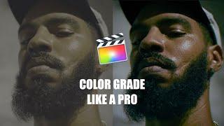 Final Cut Pro X Cinematic Color Grading Tutorial