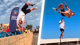 Next Level Freerunning / Best Parkour & Flips of Elis Torhall