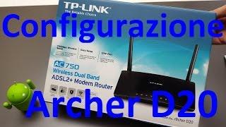 Configurazione TP-LINK Archer D20