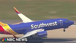 Police searching for gunman who shot a bullet at a Southwest plane 