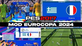 EL MOD MAS BONITO DE LA EUROCOPA 2024 BY LUCIANO PES 2017 PARA TODOS LOS PARCHES