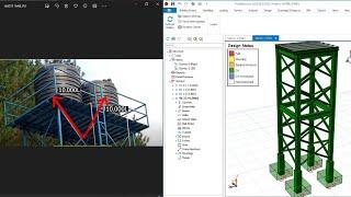 WATER TANK LOADING  CALCULATION IN PROTASTRUCTURE