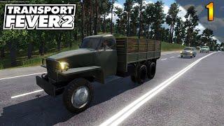 Начало на большой карте неспешная застройка | Transport Fever 2 | S05 #1 (жд игры)