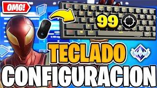 LA MEJOR CONFIGURACIÓN de TECLADO Y RATÓN FORTNITE 2024 | Guia y Tips