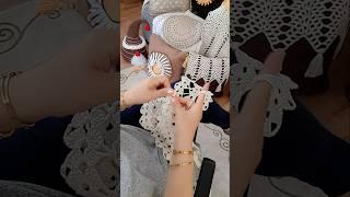 Tış işi #ranır masa örtüsü ders videosu kanalımda #diy  #crochet  #örgü  #keşfet