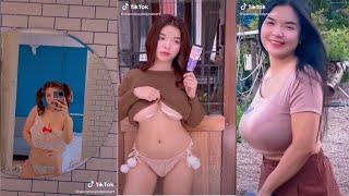 Hot Thailand Girls Boobs challenge TikTok Compilation of Dancer ( @wanvisayodprasart ) #09