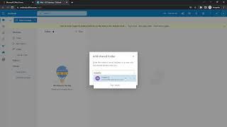 2. Microsoft Outlook add shared mailbox