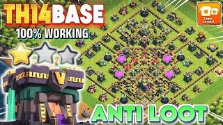 ANTI LOOTTH14 FARM BASE ANTI LOOT + REPLAY || TH14 FARM BASE + LINK || TOP 10 TH14 BASE 2024