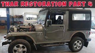 Mahindra Thar Restoration (Part 4) l #mahindra l #mahindrathar l #modification l #mahindraautocentre