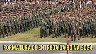 Formatura de Entrega da Boina para o Efetivo Variável 2024 do Exército Brasileiro 