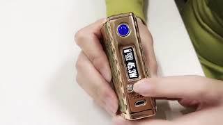 Marvec Priest 21700 Stabilized Wood DNA75W Vape MOD DNA75W Chipset