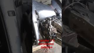 Yamaha engine 115  hp, crank shaft & electronics problems #boat #sea