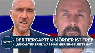 GEFANGENENAUSTAUSCH: "Riskantes Spiel" Ist Deutschland von Putin erpressbar? Tiergartenmörder frei!