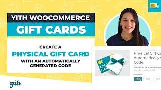 Create a physical gift card with an automatically generated code - YITH WooCommerce Gift Cards