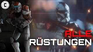 Alle RÜSTUNGEN der Klonkrieger! | STAR WARS 