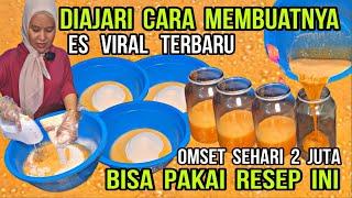 IDE USAHA ES TERBARU UNTUNG BANYAK!  MINUMAN VIRAL KEKINIAN OMSET SEHARI 2 JUTA DIAJARI CARA BUATNYA