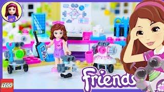 Lego Friends Olivia's Creative Lab Build Review Silly Play Kids Toys