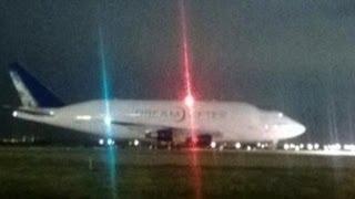 747 Dreamlifter may be stuck after landing at wrong airport