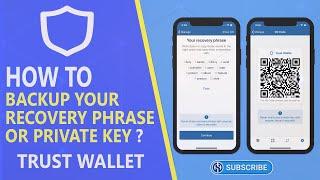 HOW TO BACKUP  RECOVERY PHRASE IN TRUST WALLET