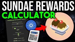 CALCULATE YOUR SUNDAE TOKEN REWARDS!! (SundaeSwap ISO Rewards Calculator)