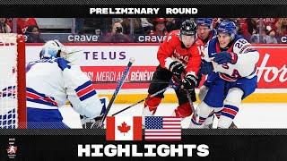 Highlights: Canada vs USA | 2025 #WorldJuniors