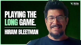 Screenwriting Tips with Hiram Bleetman - "It Took Me 30 Years!"