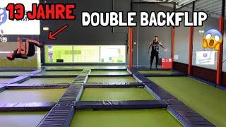 TRAMPOLIN HALLE vs kleinen BRUDER | DOPPELTER SALTO? #ramadanvlog