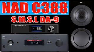 [Sound Battle] S.M.S.L DA-9(Direct Mode) vs NAD C388 - High Volume Setting - with KEF R3 Bookshelf