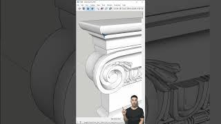 Cách ẩn nét và làm mịn cạnh bằng Tool S4u Hide Line trong Sketchup #sketchup3d  #sketchuptutorial