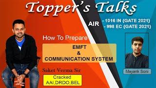 Topper's Talk | AIR - 998 (EC) | One of Offline student | #SAKETVERMA​​​​​ #GATE​​2021​ #gate