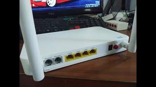 Setting Port LAN ZTE F609 sebagai Hotspot dan PPPoE