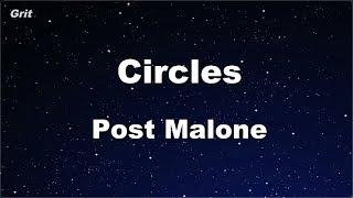 Karaoke Circles - Post Malone 【No Guide Melody】 Instrumental