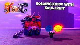 SOLOING KAIDO WITH SOUL IN FRUIT BATTLEGROUNDS