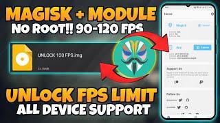 Max 90 - 120 FPS | Install Gaming Magisk Module in Any Phone | Stable Fps & Performance | No Root