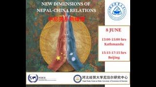 New Dimensions of Nepal-China Relations