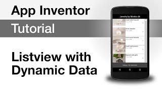 App Inventor 2 - Listview with dynamic data