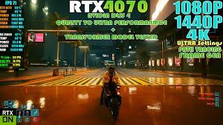 RTX 4070 ~ DLSS 4 On Cyberpunk 2077 | 1080P, 1440P & 4K Performance Test | PATH TRACING - FRAME GEN