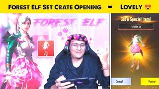 PUBG Mobile Lite Forest Elf Set Crate Opening | Forest Elf Set Luck Spin | PUBG LITE - LION x GAMING