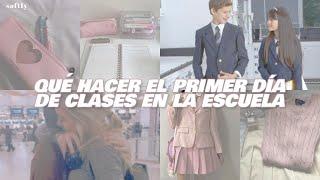  TIPS de PREPARACIÓN para el REGRESO A CLASES *PRIMER DÍA DE CLASES* | softly