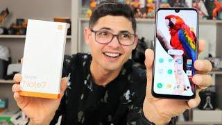 O NOVO QUERIDINHO DA GALERA? Xiaomi Redmi Note 7 - Unboxing e Impressões