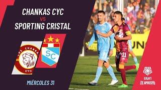 Los Chankas 3-3 Sporting Cristal: resumen EXTENDIDO del partido de hoy | Torneo Clausura 2024