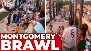 VIDEO of the MONTGOMERY RIVERFRONT BRAWL takes SOCIAL MEDIA by STORM | Diario AS