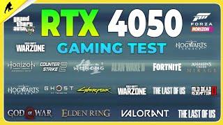 RTX 4050 Laptop Test in 20 Games in Late 2024