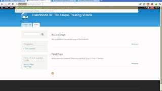 Contact Form - Drupal video tutorial from SlashNode.in