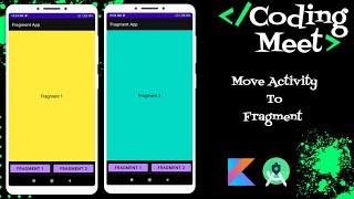How to Implement Activity to Fragment in Android Studio Kotlin