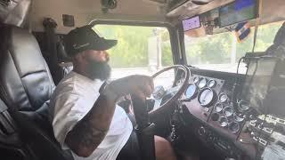 Pt 2 of me Driving a 13 speed KENWORTH long nose